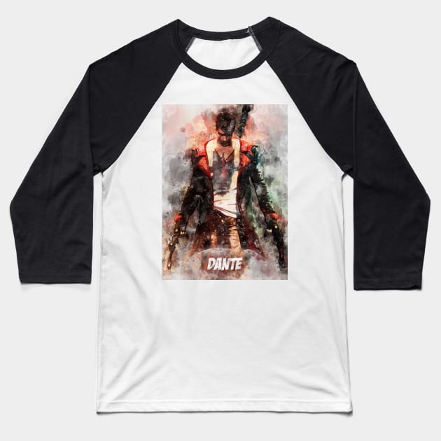 Dante Baseball T-Shirt by Durro